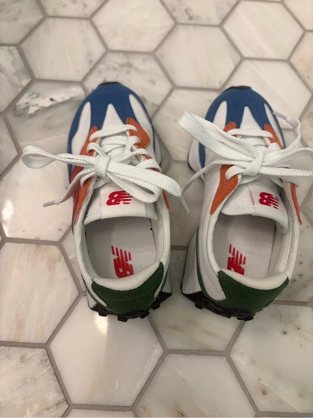 New Balance 327 Kids Retro Runner Size 10.5 Toddler NWOT